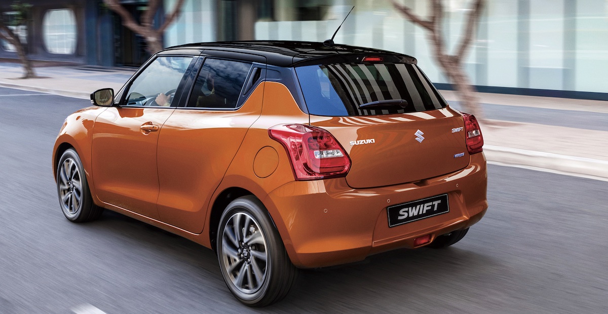 Suzuki Swift Rear View